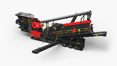 MTF Wheel Type Mobile Crushing And Screening Station