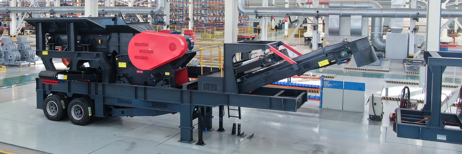MTN Wheel Type Mobile Crushing And Screening Station